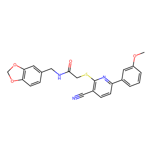 C23H19N3O4S structure
