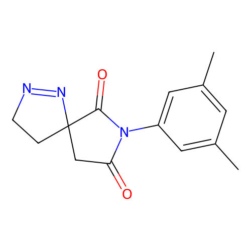 7-(3,5-Dimethylphenyl)-1,2,7-triazaspiro[4.4]non-1-ene-6,8-dione structure