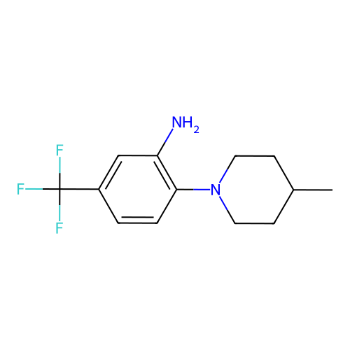 2-(4-Methylpiperidin-1-yl)-5-(trifluoromethyl)aniline structure