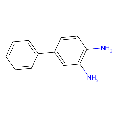 (1,1'-Biphenyl)-3,4-diamine structure