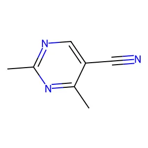 2,4-Dimethylpyrimidine-5-carbonitrile structure