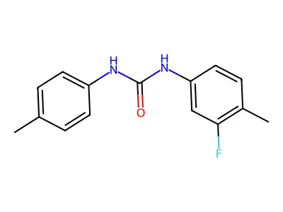 1-(3-Fluoro-4-methylphenyl)-3-(4-methylphenyl)urea structure