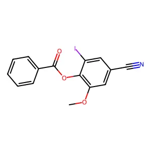 4-(Benzoyloxy)-3-iodo-5-methoxybenzonitrile structure