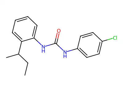 1-(2-Butan-2-ylphenyl)-3-(4-chlorophenyl)urea structure
