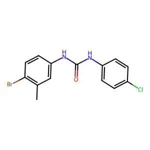 1-(4-Bromo-3-methylphenyl)-3-(4-chlorophenyl)urea structure
