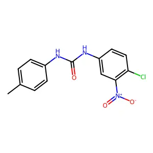 1-(4-Chloro-3-nitrophenyl)-3-(4-methylphenyl)urea structure