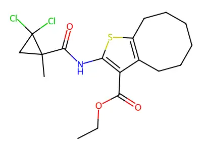 ethyl yl)-2-(4-methylphenyl)-4-quinolinecarboxamide structure
