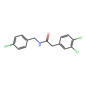 N-(4-氯苄基)-2-(3,4-二氯苯基)乙酰胺 structure