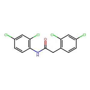 N,2-bis(2,4-dichlorophenyl)acetamide structure