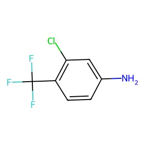 3-Chloro-4-(trifluoromethyl)aniline structure