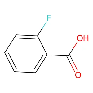 2-Fluorobenzoic acid structure