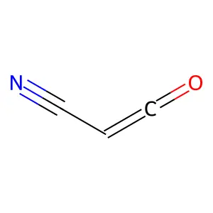 Cyanoketene structure