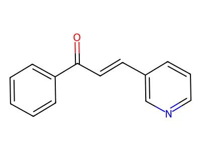 3-(3-Pyridyl)-acrylophenone structure