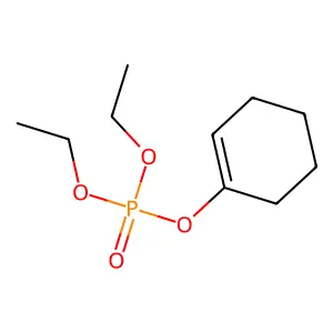 1-环己烯基磷酸二乙酯 structure