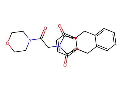 17-(2-Morpholin-4-yl-2-oxoethyl)-17-azapentacyclo[6.6.5.02,7.09,14.015,19]nonadeca-2,4,6,9,11,13-hexaene-16,18-dione structure