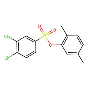 2,5-Dimethylphenyl 3,4-dichlorobenzenesulfonate structure