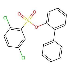 (2-Phenylphenyl) 2,5-dichlorobenzenesulfonate structure