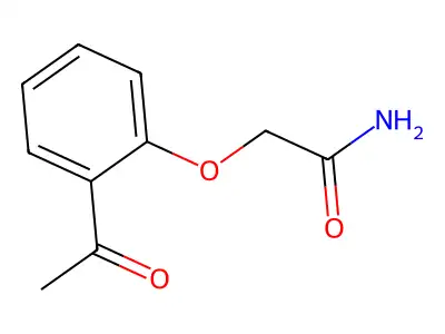 2-(2-Acetylphenoxy)acetamide structure
