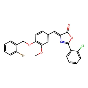 CAS 445251-06-9 - C24H17BrClNO4 structure