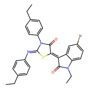 CAS 445251-97-8 - C29H26BrN3O2S structure