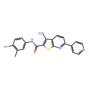 C20H15BrN4OS structure