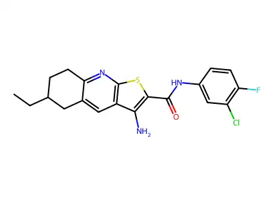 C20H19ClFN3OS structure