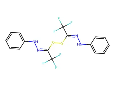 [(Z)-N-anilino-C-(trifluoromethyl)carbonimidoyl]sulfanyl (1Z structure