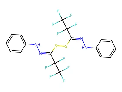[(Z)-N-anilino-C-(1,1,2,2,2-pentafluoroethyl)carbonimidoyl]s structure
