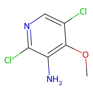 2,5-Dichloro-4-methoxypyridin-3-amine structure