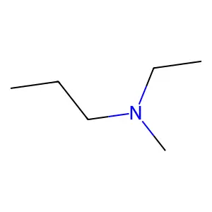 N-Ethyl-N-methylpropan-1-amine structure