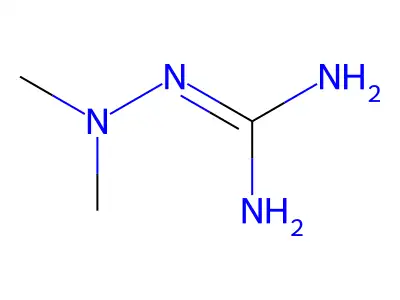 1-(Dimethylamino)guanidine structure