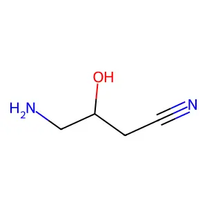 4-Amino-3-hydroxybutanenitrile structure