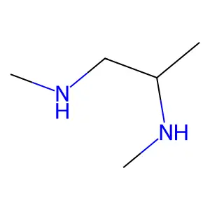 1,2-Propanediamine, N,N'-dimethyl- structure