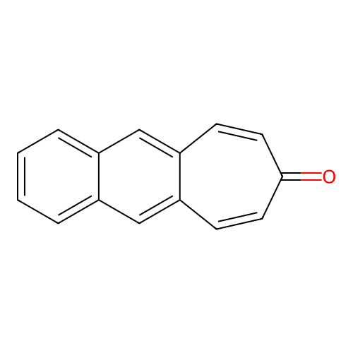 Cyclohepta[b]naphthalen-8-one structure