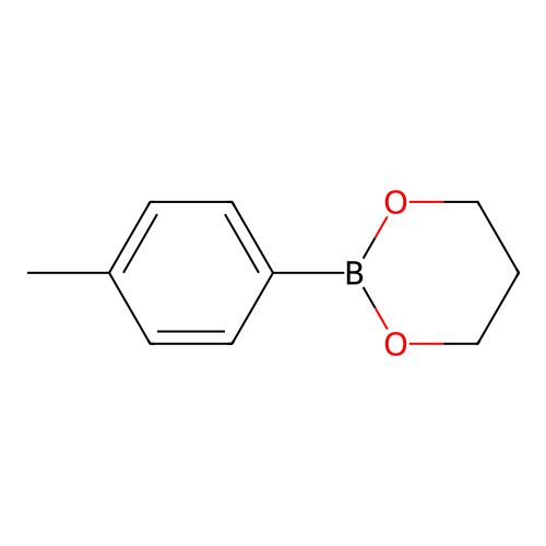 2-(4-Methylphenyl)-1,3,2-dioxaborinane structure