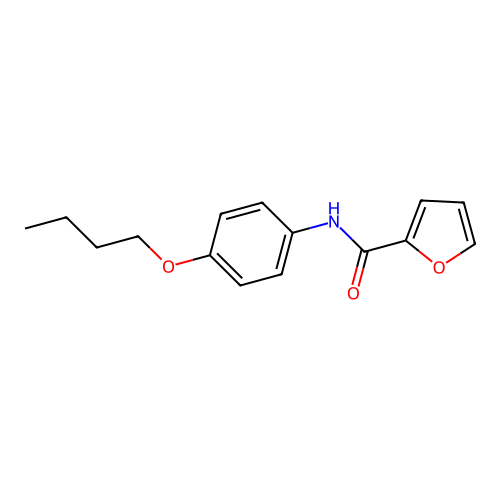 N-(4-butoxyphenyl)furan-2-carboxamide structure