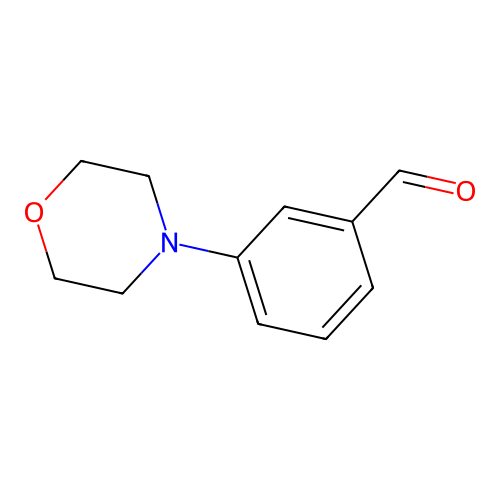 3-Morpholinobenzaldehyde structure