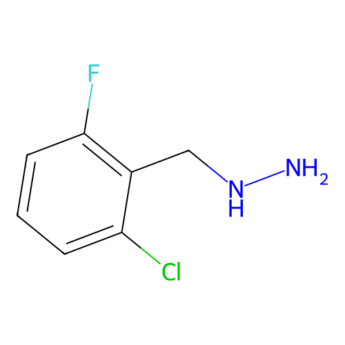 (2-Chloro-6-fluoro-benzyl)-hydrazine structure