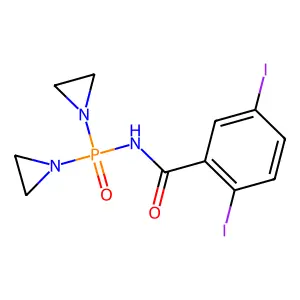 Diiodobenzotepa structure