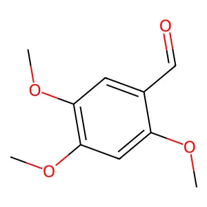 2,4,5-Trimethoxybenzaldehyde structure