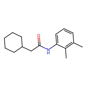 2-cyclohexyl-N-(2,3-dimethylphenyl)acetamide structure