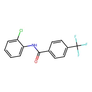 N-(2-氯苯基)-4-(三氟甲基)苯甲酰胺 structure