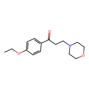 1-(4-Ethoxyphenyl)-3-morpholinopropan-1-one structure
