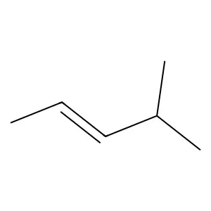 4-Methyl-2-pentene structure