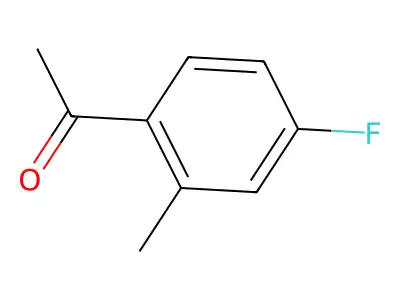 1-(4-Fluoro-2-methylphenyl)ethan-1-one structure