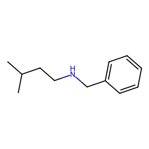 N-benzyl-3-methylbutan-1-amine structure