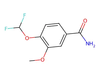 4-(Difluoromethoxy)-3-methoxybenzamide structure