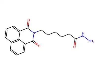 6-(1,3-dioxo-1H-benzo[de]isoquinolin-2(3H)-yl)hexanehydrazide structure
