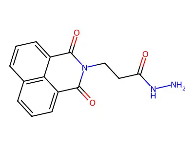 3-(1,3-dioxo-1H-benzo[de]isoquinolin-2(3H)-yl)propanehydrazide structure