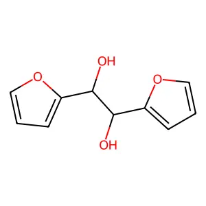 1,2-Bis(furan-2-yl)ethane-1,2-diol, meso structure